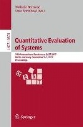 Quantitative Evaluation of Systems - 14th International Conference, QEST 2017, Berlin, Germany, September 5-7, 2017, Proceedings