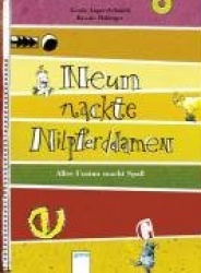Neun nackte Nilpferddamen