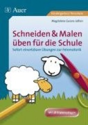 Schneiden&Malenüben für die Schule
