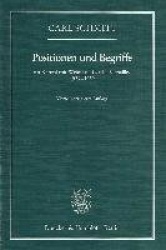Positionen und Begriffe, im Kampf mit Weimar - Genf - Versailles 1923-1939