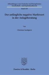 Der anfängliche negative Marktwert in der Anlageberatung.