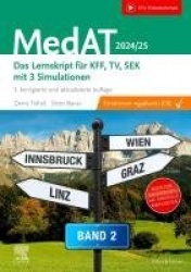MedAT 2024/25 - Band 2 : Das Lernskript für kognitive Fähigkeiten und Fertigkeiten, Textverständnis und sozial-emotionale Kompet