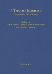 A Thousand Judgements - Festschrift for Maria Macuch
