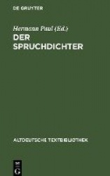 Gedichte - Teil 1: Der Spruchdichter