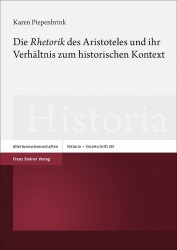 Die 'Rhetorik' Des Aristoteles Und Ihr Verhaltnis Zum Historischen Kontext