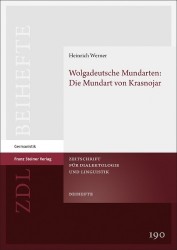 Wolgadeutsche Mundarten - Die Mundart Von Krasnojar