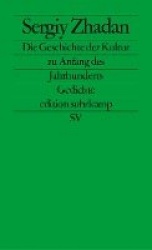Geschichte der Kultur zu Anfang des Jahrhunderts
