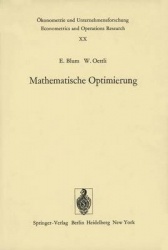 Mathematische Optimierung - Grundlagen Und Verfahren