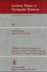 TEMPO : A Unified Treatment of Binding Time and Parameter Passing Concepts in Programming Languaues