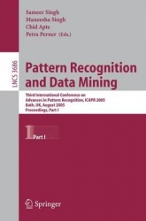 Pattern Recognition and Data Mining - Third International Conference on Advances in Pattern Recognition, ICAR 2005, Bath, UK, Au