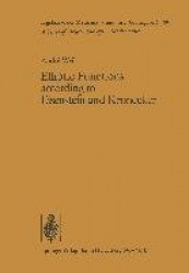 Elliptic Functions according to Eisenstein and Kronecker