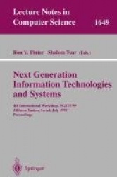 Next Generation Information Technologies and Systems : 4th International Workshop, NGITS'99 Zikhron-Yaakov, Israel, July
