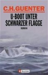 U-Bott unter schwarzer Flagge