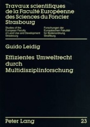 Effizientes Umweltrecht Durch Multidisziplinforschung
