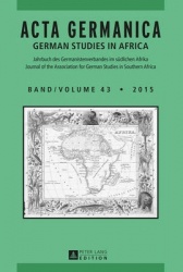 ACTA Germanica - German Studies in Africa