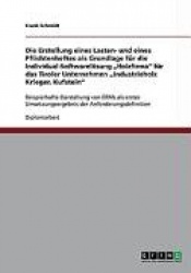Die Erstellung eines Lasten- und eines Pflichtenheftes als Grundlage für die Individual-Softwarelösung