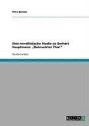 Eine novellistische Studie zu Gerhart Hauptmann - 