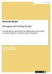 Managing and leading People