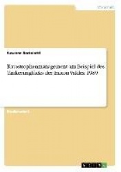 Katastrophenmanagement am Beispiel des Tankerunglucks der Exxon Valdez 1989