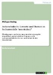 Außerschulische Lernorte und Themen im Sachunterricht