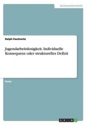 Jugendarbeitslosigkeit. Individuelle Konsequenz oder strukturelles Defizit