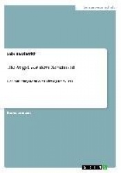 Die Angst vor dem Scheintod - Eine AEusserungsform der Todesangst um 1800