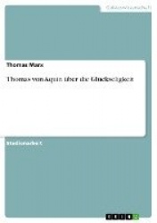 Thomas von Aquin uber die Gluckseligkeit