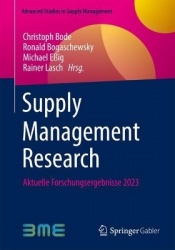 Supply Management Research - Aktuelle Forschungsergebnisse 2023