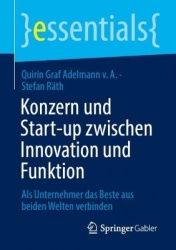 Konzern und Start-up zwischen Innovation und Funktion : Als Unternehmer das Beste aus beiden Welten verbinden