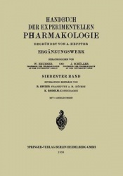 Handbuch der Experimentellen Pharmakologie - Ergänzungswerk