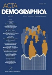 Acta Demographica - Deutsche Gesellschaft für Bevölkerungswissenschaft e.V.