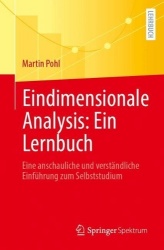 Eindimensionale Analysis: Ein Lernbuch : Eine anschauliche und verständliche Einführung zum Selbststudium