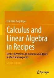 Calculus and Linear Algebra in Recipes - Terms, theorems and numerous examples in short learning units