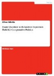 Exam Question with Answer. Expection Field for Comperative Politics