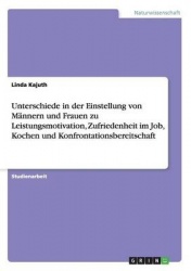 Unterschiede in der Einstellung von Mannern und Frauen zu Leistungsmotivation, Zufriedenheit im Job, Kochen und Konfrontationsbe