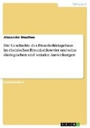 Die Geschichte des Braunkohletagebaus im rheinischen Braunkohlerevier und seineökologischen und sozialen Auswirkungen