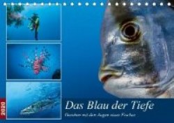 Das Blau der Tiefe (Tischkalender 2020 DIN A5 quer)