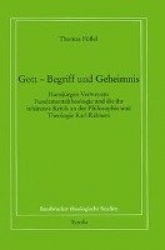Gott - Begriff und Geheimnis.
