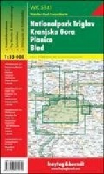 WK 5141 Nationalpark Triglav - Kranjska Gora - Planica - Bled, Wanderkarte 1:35.000