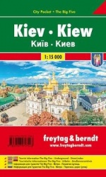 Kiew, Stadtplan 1:15.000, City Pocket + The Big Five