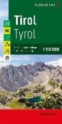 Tirol, Straßen- und Freizeitkarte 1:150.000, freytag&berndt