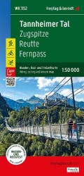 freytag&berndt Wanderkarte WK 352 Tannheimer Tal, Zugspitze - Reutte - Fernpass 1:50.000