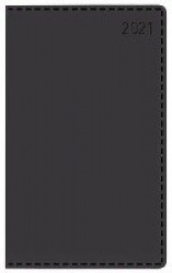 Buchkalender Daily Timer Compact Tizio schwarz 2021