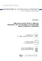 Electrochemical Carbon Dioxide Reduction to Formic Acid in a Flow Cell using Molecular Catalysts