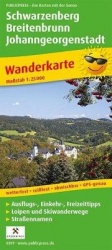 Schwarzenberg - Breitenbrunn - Johanngeorgenstadt, hiking map 1:25,000