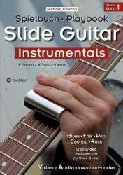 Slide Guitar Instrumentals - Das Spielbuch - The Playbook (trilingual de/en/fr)