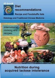 Nutrition during acquired lactose intolerance - E020 DIETETICS - Gastrointestinal tract - Small intestine and large intestine - 