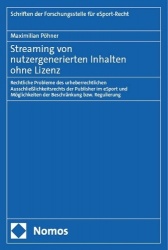 Streaming von nutzergenerierten Inhalten ohne Lizenz