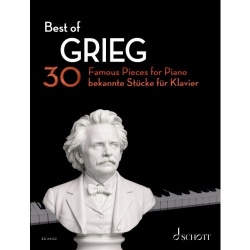 Best of Grieg : 30 famous pieces for piano