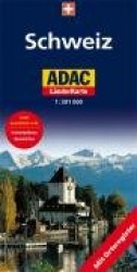 ADAC LänderKarte Schweiz 1 : 301 000